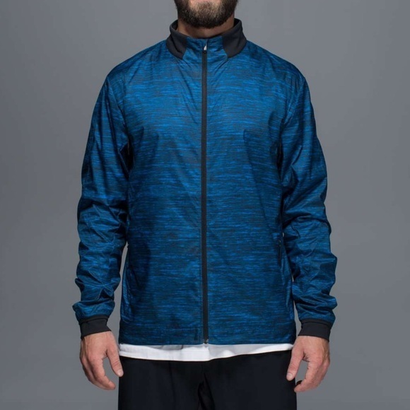 lululemon athletica Other - Lululemon Surge Jacket Oki Heathered Print  M